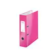 Ordner met hefboom WOW 180&deg; - Roze - LEITZ 