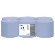 6 Handdoekrollen blauw