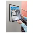 5 Uithanghoezen A4 MAGAFRAME magnetischeomlijsting zwart