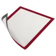 5 Uithanghoezen MAGAFRAME magnetische omlijsting A4 rood
