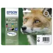 4 Epson T1285 cartridges zwart, cyaan, magenta en geel