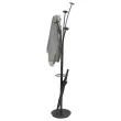 Kapstok Festy - 5 hangers - Zwart - ALBA
