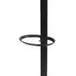 Kapstok Festy - 5 hangers - Zwart - ALBA 