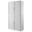 Hoge roldeurkast Easyoffice - Wit - PAPERFLOW