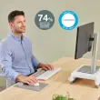 XL muismat met polssteun Breyta - Grijs - FELLOWES