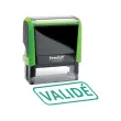 Stempel TRODAT Xprint "Gevalideerd" - Groen 