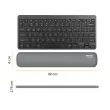 Compact toetsenbord polssteun Breyta - Grijs - FELLOWES