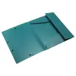 Elastische map met 3 kleppen Opak - Gerecycled plastic - Groen - EXACOMPTA