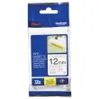 Ruban voor labelmaker BROTHER TZSE 231 12mm wit met zwarte print LAM 