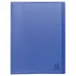 Plastic insteekhoezen van gerecycled materiaal - 60 pagina's - Blauw - EXACOMPTA