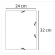 Elastische overhemdmappen met 3 kleppen Opak - Rood - EXACOMPTA