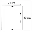 Elastische hemdmappen met 3 kleppen - Gerecycleerde kaart - Roze - EXACOMPTA