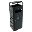 Container met asbak - Antraciet - PROBBAX