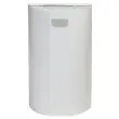 Halfronde wandverdeler - 40L - Wit 