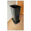 Karretje voor "recycling" containers 60L en 80L - 4 wielen 