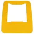 Raamdeksel voor "recycling" containers 60L en 80L - Geel