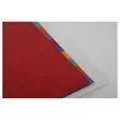 Tabbladen A4 in glanskarton - 12 tabs - FIDUCIAL 
