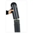 Buisvormige asbak - 3L - Antraciet - PROBBAX