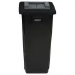 Raam voor deksel voor "recycling" verzamelbakken 60L en 80L - Zwart