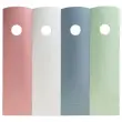 4 Set van 4 tijdschriftenhouders Autentik - Gekleurde assorti - EXACOMPTA