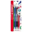 4 Balpennen Pointball - STABILO