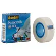 Herkleefbaar plakband SCOTCH Magic 811- 33m x 19mm