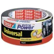 Extra power tape  - 25 m x 50 mm - Zwart - TESA 