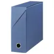 Opbergdoos - Bekleed - Rug 9 cm - Blauw - OXFORD 