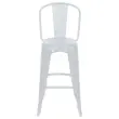 2 Hoge krukken Urban outdoor - Wit 