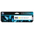 HP 980 inktcartridge geel D8J09A