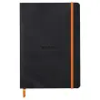 Carnet Rhodiarama - A5 - 5x5 - 160 pagina's - Zwart - RHODIA