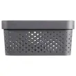 Opbergmand Pixel 1.5L lichtgrijs SUNDIS