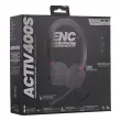 ACTIV 400S hoofdtelefoon met microfoon - USB-A/C - Zwart - T'NB
