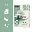 100 glanzende gelamineerde A4-hoesjes - 80 micron - FELLOWES 