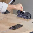 Elektrificatie-eenheid - Power Desk 2 - USB-A USB-C - Zwart - FELLOWES