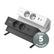 Elektrificatie-eenheid - Power Desk 2 - USB-A USB-C - Zwart - FELLOWES