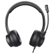 Lichtgewicht & Comfortabele AYDA Headset met Microfoon - Zwart - TRUST