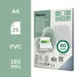 25 PVC-mappen A4 180 µ
