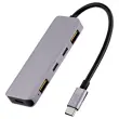 Ultra Snelle 5-in-1 USB-C Hub - Aluminium - T'NB
