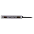 Ultra Snelle 5-in-1 USB-C Hub - Aluminium - T'NB