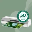 100 Lamineerhoezen A4 licht mat gerecycled materiaal