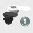 Inbouwstekker - Power Spot - USB-A & USB-C - Zwart - FELLOWES