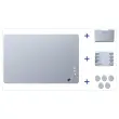 Mat Glasplaat van Gehard Glas 100x150cm - Magnetisch - LEGAMASTER