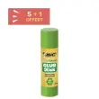 5 Plakstift BIC 21 g + 1 aangeboden