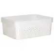 Infinity Dots Mand 11L - Gerecycled - Wit - CURVER