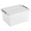 Transparante Doos - Handy Plus 35L met Clips - CURVER