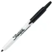 Intrekbare markeerstift Sharpie- zwart