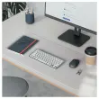 Groot bureau onderlegvel - grijs