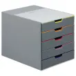 Module met 5 lades VARICOLOR grijs 