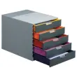 Module met 5 lades VARICOLOR grijs 